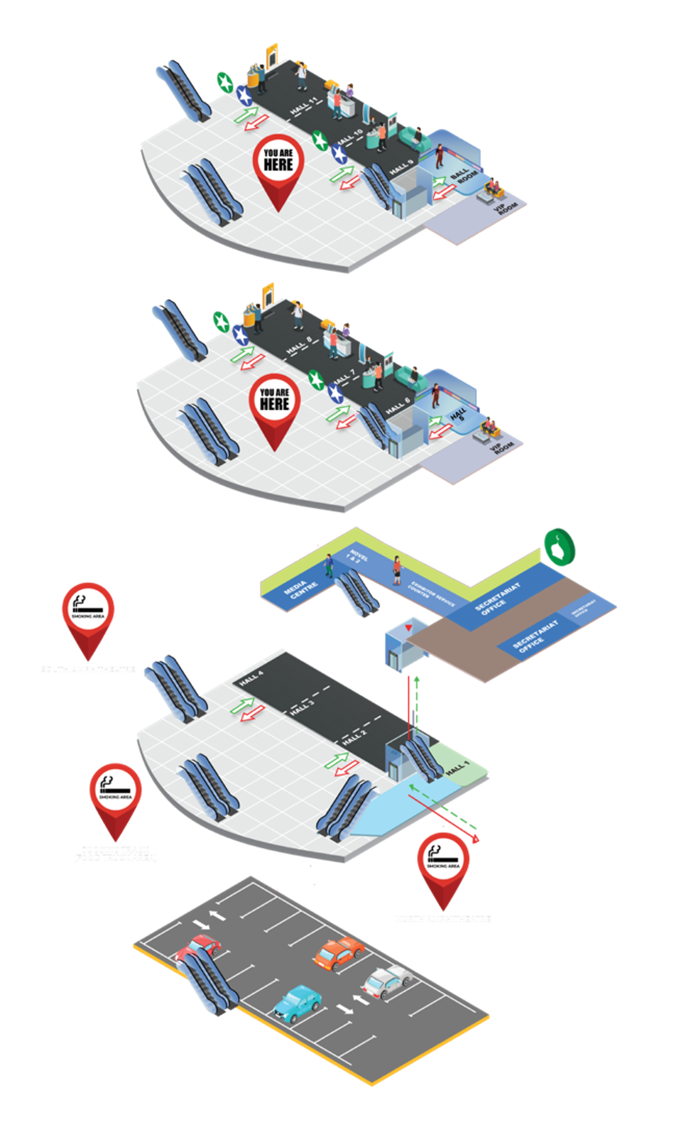 MITEC Hall Layout Plan