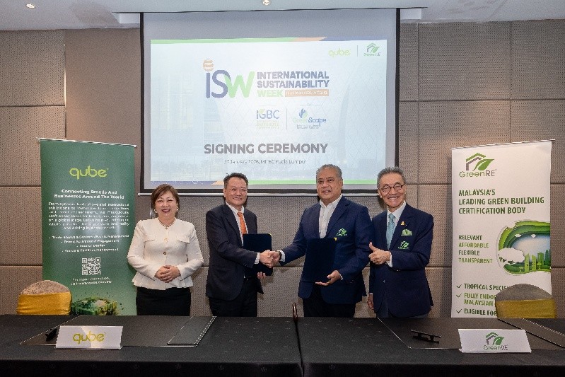 Qube And ISW signing